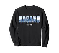 Nagano Japan Nagano City Design Vintage établi Sweatshirt