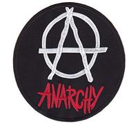 NagaPatches Backpatche patche dorsal Anarchie anarchiste Anarchy grande taille rond thermocollant