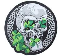 NagaPatches Backpatche patche dorsal skull celtique celte patch thermocollant crane St Patrick grand