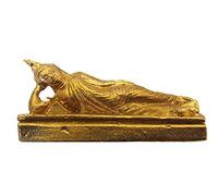 NagaPatches Bouddha couché du Wat Pho Figurine en Bronze doré