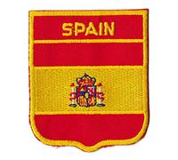NagaPatches Patche écusson Blason Espagne Patch Drapeau Espagnol brodé