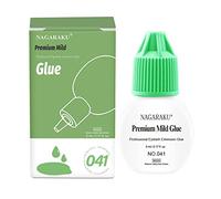 NAGARAKU Colle Extension Cils Noire 5ml | Séchage 4-6s | Tenue 4-5 Semaines | Conservation 1 An | Application Facile | Faible Odeur | Idéale Débutants | Ajuster Les Cils en Toute Simplicité