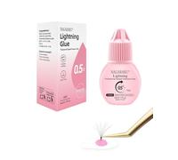 NAGARAKU Lightning Colle Cils Pink 5ml | Séchage Ultra Rapide 0.5s | Tenue 6-7 Semaines | Waterproof & Haute Adhérence | Conservation 1 An | Facile à Retirer | Convient aux Cils Clairs ou Colorés