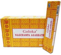Nagchampa Agarbathi-12 Boîtes Parfum Nag Champa Bâtonnets D'encens Indiens