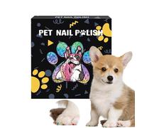 Nagellackstifte Für Hunde - Hunde-Nagellack - Hundenagellack | Schnelltrocknender Welpennagellack In 12 Farben | Wasserfest, Lichtbeständig, Schonende Formel, Pflegeprodukte Für Kleintiere, Welpen