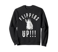Nageoires Relevées Manchot Ne touchez pas Mouvement Sweatshirt