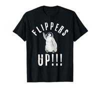 Nageoires Relevées Manchot Ne touchez pas Mouvement T-Shirt