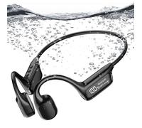 nager Casque à Conduction Osseuse Écouteur-Bluetooth 5.2-Affichage LED-Écouteurs de sport étanches IPX8 - 32G - 36h d'autonomie