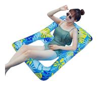 Nageur de piscine pour adultes - chaise longue gonflable, hamac flottant avec dossier, galleori de piscine pour le plaisir de plage et d'eau