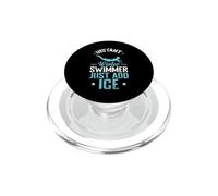 Nageur d'hiver instantané, il Suffit d'ajouter de la Glace PopSockets PopGrip pour MagSafe