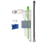 Nageur magnétique universel 3/8 + tuyau de 30 cm, pour éviers de WC pour armoires encastrées et extérieures, compatible avec différentes marques Geberit, Grohe, ValsiR, TECE, Kariba, ITS TODINI, OLI