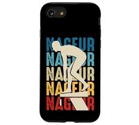 Nageur Piscine Natation Nager Retro Coque pour iPhone SE (2020) / 7/8