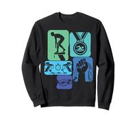 Nageur Piscine Natation Nager Retro Sweatshirt