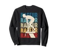 Nageur Piscine Natation Nager Retro Sweatshirt