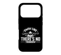 Nagez comme s'il n'y a Pas de Demain athlète de Natation Coque pour iPhone 17 Pro