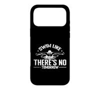 Nagez comme s'il n'y a Pas de Demain athlète de Natation Coque pour iPhone 17 Pro Max