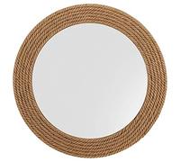 Nagina International Miroir accentué avec Corde, décorations murales de qualité supérieure, décoré à la Main | Collectibles et Cadeaux de Maritime Sailor's Decor (20 Pouces)