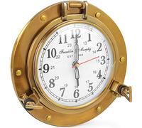 Nagina International Pendule de Navire en Laiton Antique 9 "