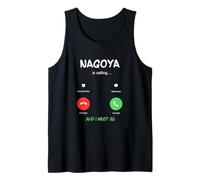 Nagoya Appelle et Je Dois partir en Voyage au Japon Débardeur