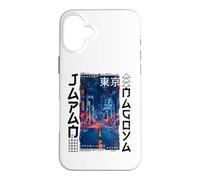 Nagoya City Retro Japon Esthétique Rues de Nagoya Coque pour iPhone 16 Plus