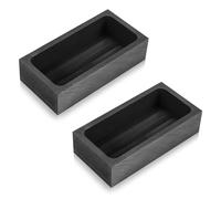 Nagoyuki 2 pièces 1 kg moule pour lingots en moule pour creuset pour coulée raffinage métal aluminium cuivre