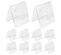 Nagoyuki Lot de 10 supports pliables en acrylique transparent pour couteaux