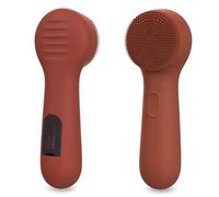 NågraCoola CLIE 2.0 Brosse de nettoyage en silicone pour le visage, rechargeable, étanche, pour le nettoyage, l'exfoliation, le massage, l'exfoliation électrique du visage pour homme et femme - Roux