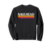 Nags Head Nags Head NC Motif rétro Caroline du Nord Sweatshirt
