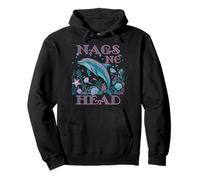 Nags Head NC Dolphin Lover Coloré Beach Souvenir Sweat à Capuche