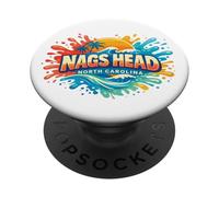 Nags Head North Carolina Beach Town Sand Dunes Nouveauté PopSockets PopGrip Adhésif