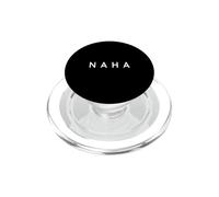 Naha Beach/Japan Coastal Holiday Design Moderne Polices PopSockets PopGrip pour MagSafe