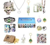 Nahida Porte-clés Genshin Impact pour Décorer, Boîte Cadeau, Coffret Cadeau (Nahida)