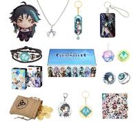 Nahida Porte-clés Genshin Impact pour décorer, boîte cadeau Genshin Impact, coffret cadeau Genshin Impact (Xiao)