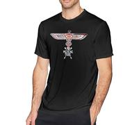 Nahko and Medicine for The People Shirt Men Casual Fashion Short Sleeve Graphic Crewneck Tee Tops Black Manches Courtes(3X-Large)
