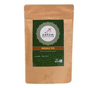 NAHOM Thé Masala Chai en Vrac d’Inde, Thé Noir d’Assam avec Cardamome, Cannelle, Poivre Noir et Clous de Girofle, Thé Chai Épicé, 3,53 oz / 100 g