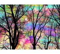 NAHUIGOOD Diy Kit Broderie Point De Croix,Arbre De La Vie 11Ct40X50Cm Kit Canevas Complet Avec Fils Canevas Kit Complet Moderne Loisirs Créatifs Adultes