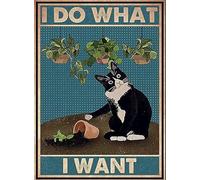 NAHUIGOOD point de croix kit complet,chat 11CT40x50cm,canevas debutant broderie imprimé kits de broderie estampillés pour adultes décoration murale