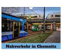 Nahverkehr in Chemnitz (calendrier mural 2026 DIN A4 paysage) calendrier mensuel CALVENDO