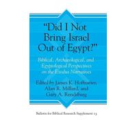 Did I Not Bring Israel Out Of Egypt?