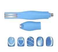 Nai L Art Magnet Stylo, Résistance Électroplée À Trois Couches, 13,5 X 1,5 Cm, Gel Polish Magnetic Gel Stick Aimant, Contrô Confortable, Pour Studio Home Salon Girls Crafting Projects