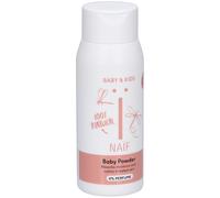 Naïf - Poudre pour bébé - 100% naturel à base de riz - Convient aux nouveau-nés - 0% parfum - Testé dermatologiquement - Origine naturelle- 80g