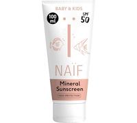 Naif Baby & Kids Mineral Sunscreen SPF 50 crème protectrice solaire pour les mamans et les bébés SPF 50 100 ml