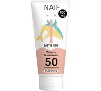 Naïf Crème Solaire Minérale Sans Parfum IP50 100ml