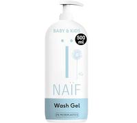 Naïf Gel Douche Nettoyant - 500 ml - pour Bébé et Enfant - Ingrédients Naturels - 100% Vegan