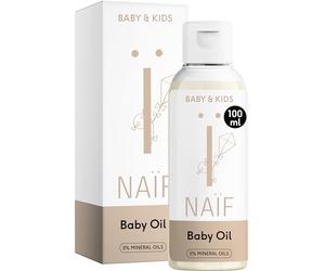Naïf Huile Bébé & Enfant - Massage et soin, aux ingrédients naturels, vegan - 100 ml