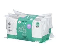 Naif Baby & Kids Plastic Free Wipes lingettes pour bébé 3x54 pcs