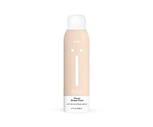 Naïf - Mousse De Douche Naturelle, senteur poire & sel marin - 200ML, Mousse de douche pour le corps parfumée aux sels marins et à la poire, Végan, Formule sans plastique, Bioplastique