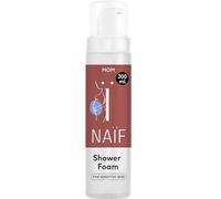 Naïf Mousse de Douche Nourrissante Grossesse - Nettoie en douceur et détend, soin corps femme, ingrédients d’origine naturelle, vegan - 200 ml