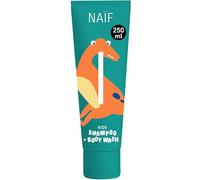 Naïf - Shampoing et gel douche 2 en 1 pour enfants - Nettoie rapidement - Formule douce - 0% SLES - Testé dermatologiquement - D'origine naturelle- 250 ml