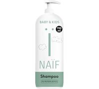 Naïf - shampoing soin - pour bébés et enfants - shampoing bébé aux ingrédients naturels - 100% vegan - 0% SLES - sans microplastiques, silicones et parabènes - 700 ml